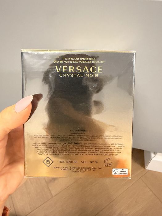 Парфюм Versace Cristal Noir