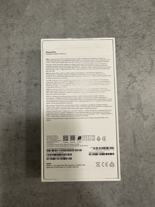 iPhone 15 pro 256GB