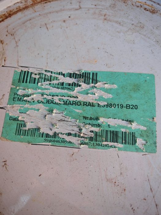 Vopsea epoxidica 20 l culoare maro