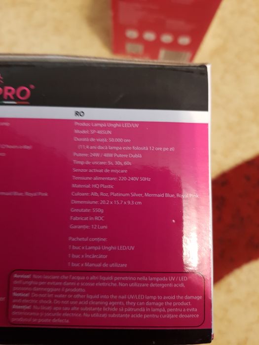Lampă unghii+oje de tip gel,pile,uleiuri,accesori pentru cuticulă