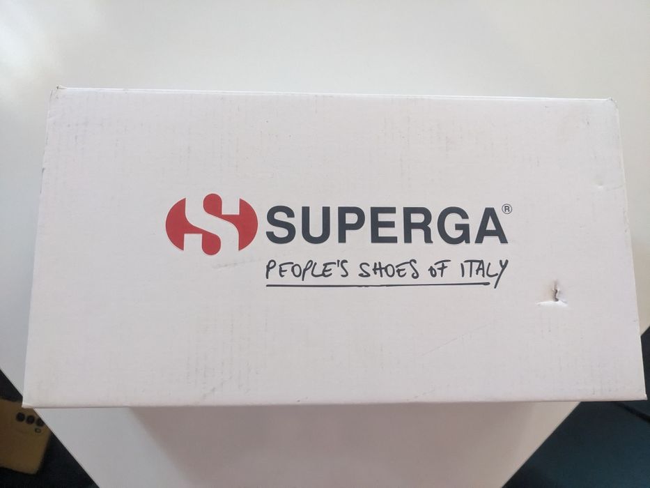 Дамски перлено-брокатени кецове Superga