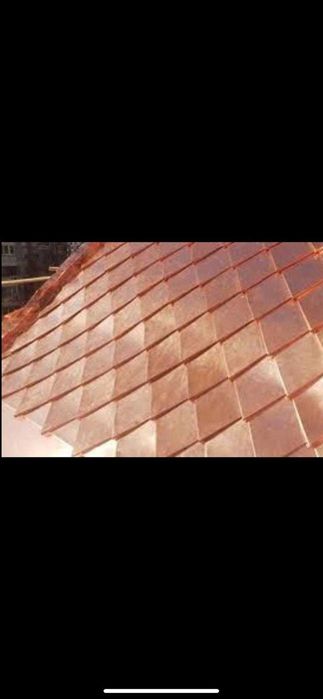 Tabla din Cupru pentru acoperisuri la comanda sau pe stoc