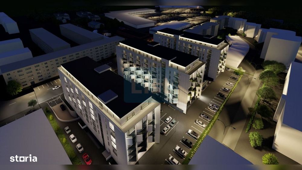 Apartament de vanzare in bloc nou, 3 camere, etaj 2, lift, comision 0%