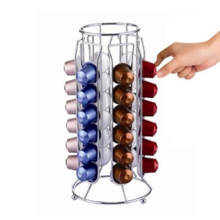 Органайзер за кафе капсули Метална стойка Nespresso