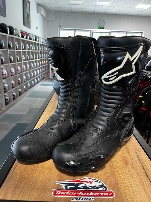 Mото Ботуши ALPINESTARS SMX-5 BLACK,номер 44,оригинални,много запазени