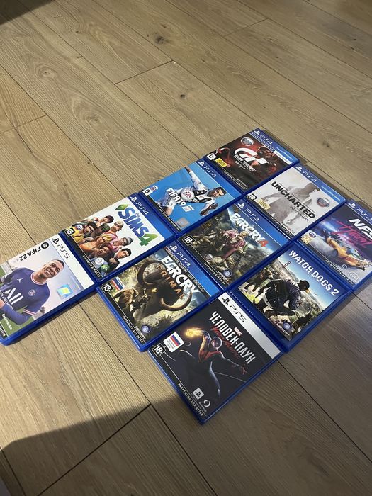 продаю диски на ps4/ps5