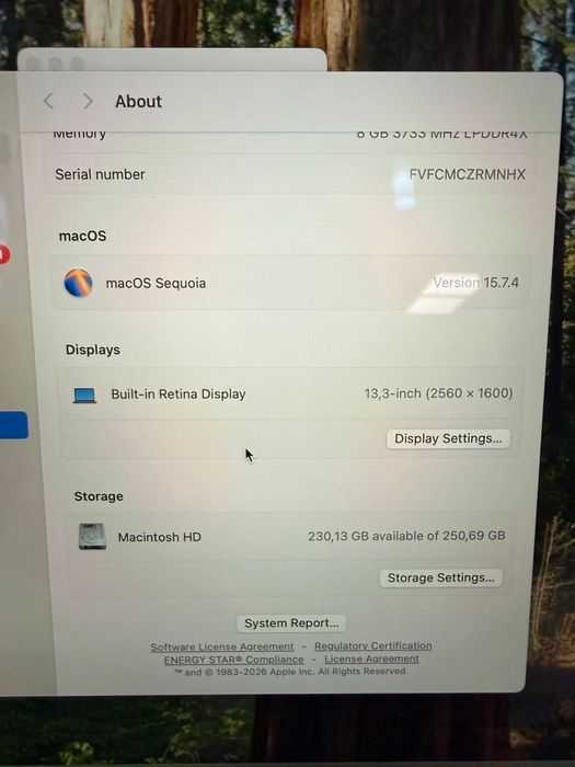 Macbook Air 2020 13 inch Amanet BKG