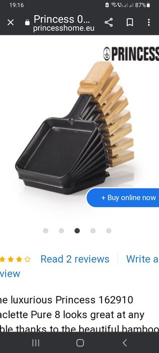 Plită electrică Gril/Raclete Princes Pure 8,1200W,negru