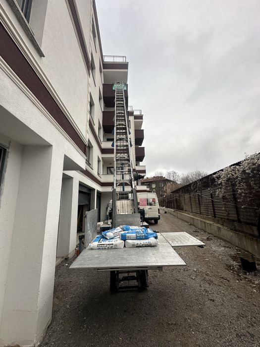 Мобилен  строителен асансьор под наем-30м, 300кг. Перник, София