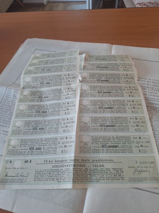 Document vechi Actiune Budapesta 1916,stampila Romania