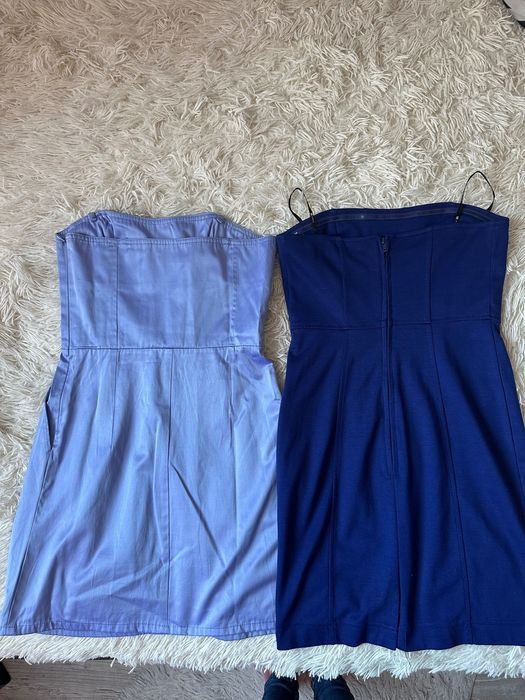 Сини рокли Villa и Forever 21, размер XS/S