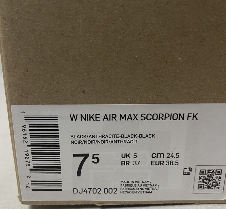 Nike Air scorpion flyknit от 35 до 45номер налични   Нови