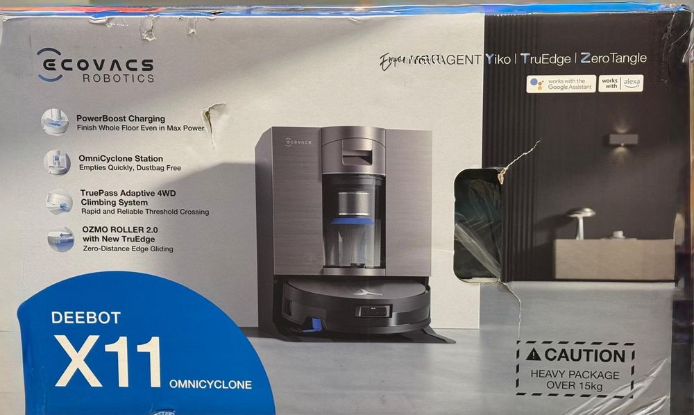 Aspirator Robot Ecovacs Deebot X11 Omnycyclone Sigilat