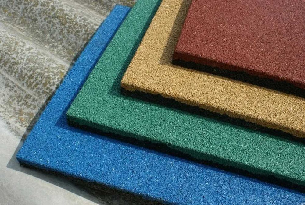 РЕЗИНОВАЯ ПЛИТКА брусчатка   Спортзал Фитнес Воркаут Rezina plitka