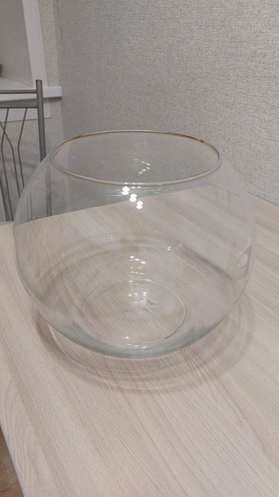 Продам круглый аквариум