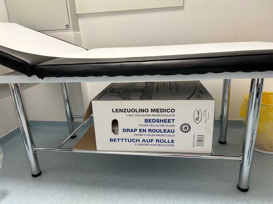 Vand pat medical picioare inox