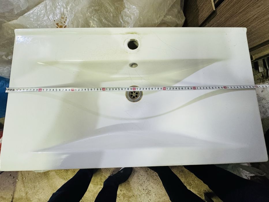 Раковина с тумбой б/у