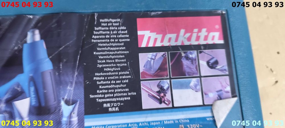 feon suflanta MAKITA HG5012 1200w JAPAN la 120v