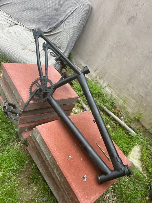 Cadru Bmx  cu tot cu piese