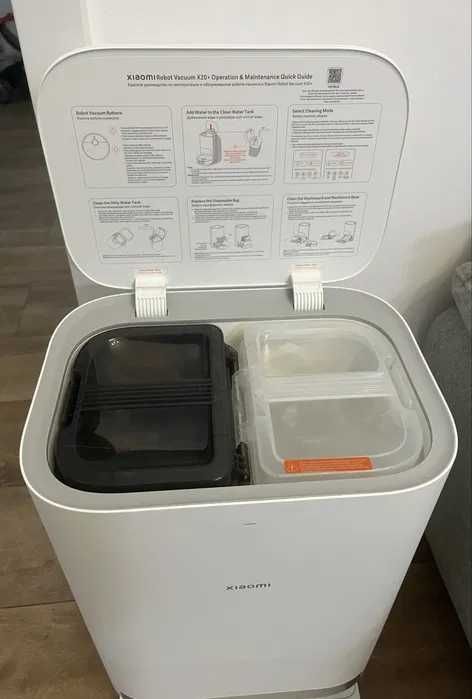 Robot de aspirare Xiaomi X20+ EU BHR8124EU, cu functie spalare mop