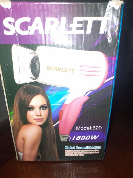 Новый фен Скарлет продаю+подарок