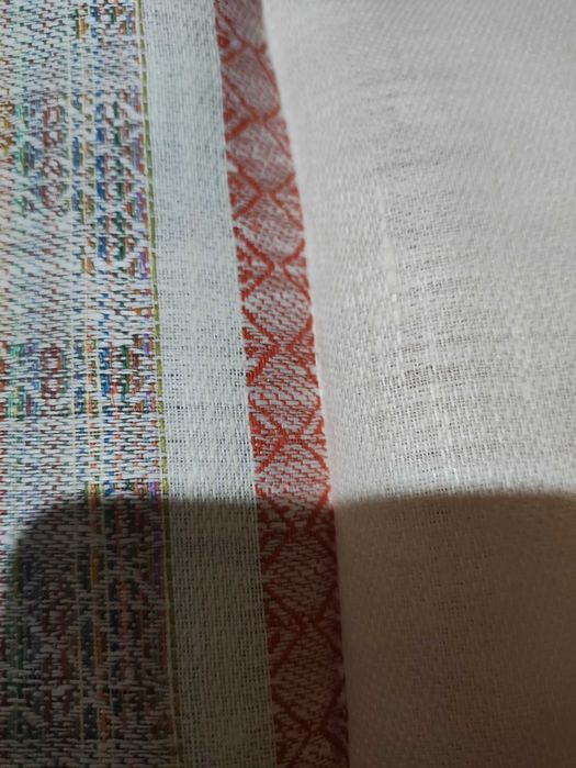 Скатерть 1.5м х 1.5м, лен, новая (ссср)