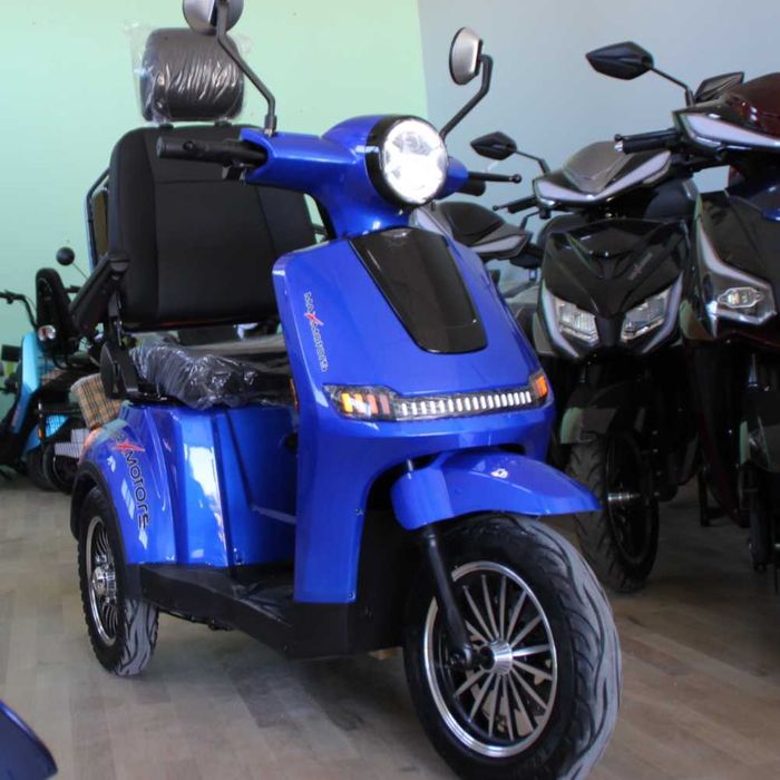 Електрическа триколка Max Motors FM2 PRO 1800W, 25Ah, Blue