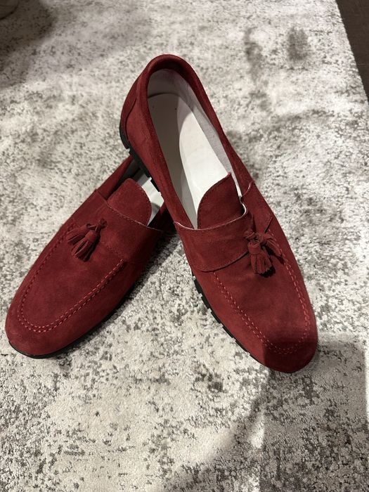 Мъжки велурени мокасини