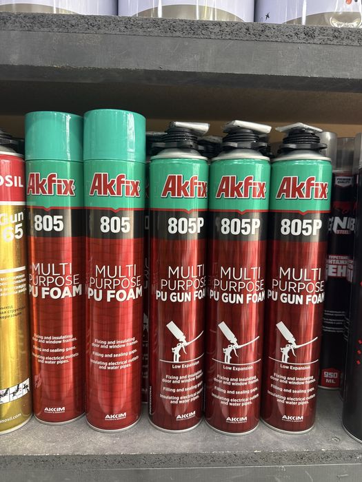 Akfix pena va kleylari optom narxlarda