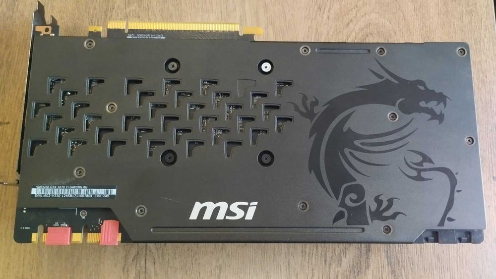 Продавам MSI GeForce GTX 1070 Ti GAMING 8G