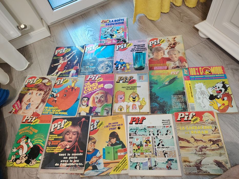 Reviste vechi Pif