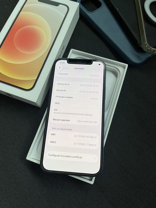 iPhone 12 Blue 64GB Neverlocked