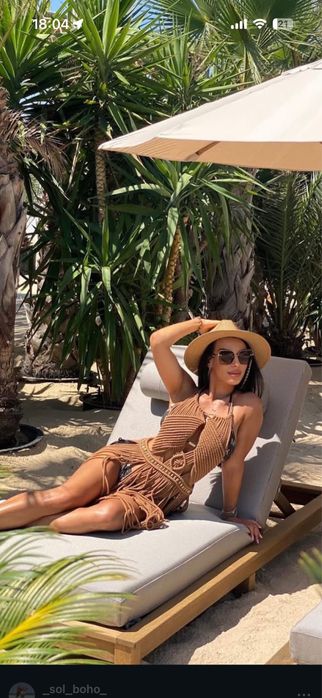 Макраме рокля на sol boho