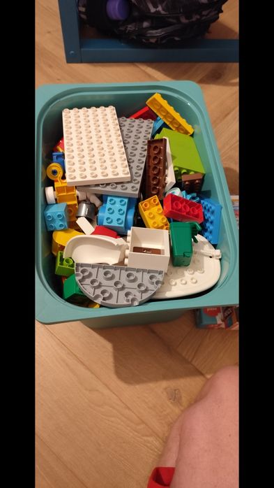 Lego duplo, tren lemn, puzzle diverse jucarii