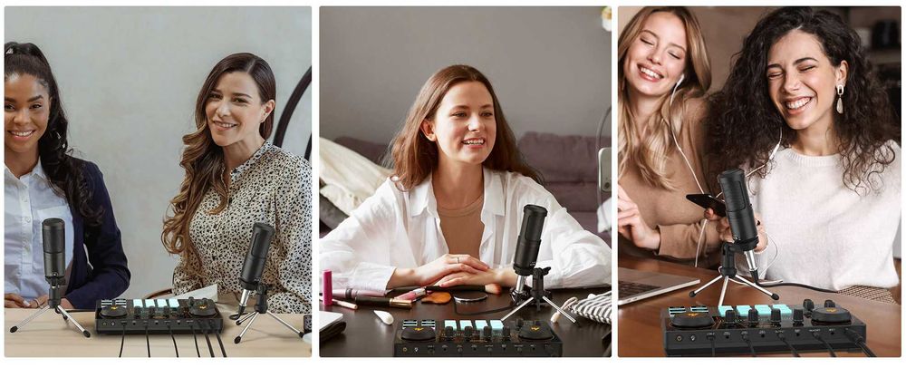 Maonocaster Lite AM200 Podcast Equipment For Creators