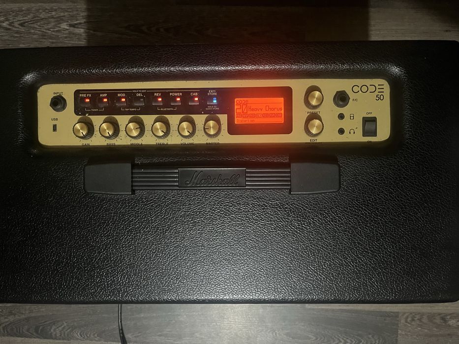Комбоусилитель Marshall code-50E
