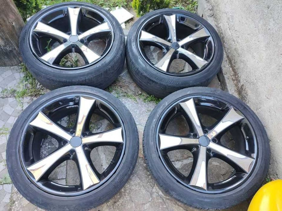 Джанти марка ETA BETA 19 цола ет8.5 5х112. Джантите са с гуми