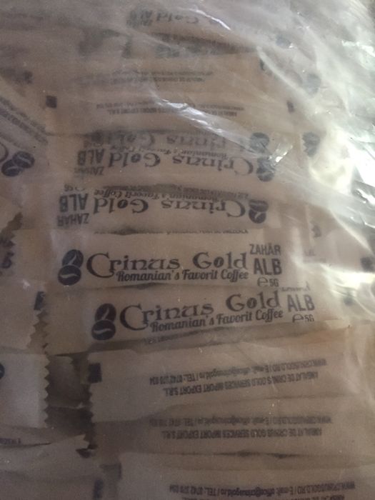 Zahar plic cristal si brun