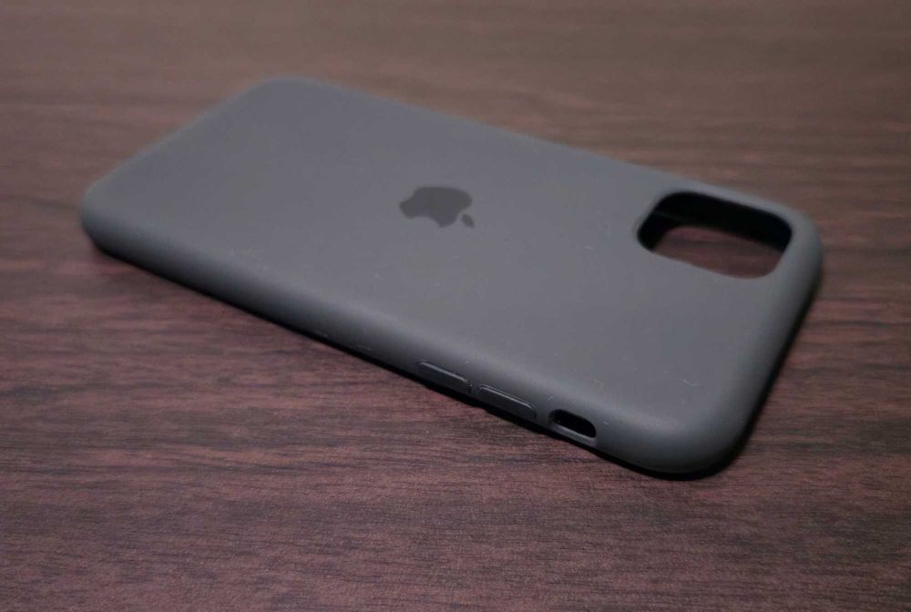 Husa silicon originala Apple Silicone Case iPhone 11 bulk lipsa ambalaj