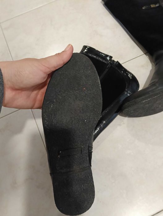 Дамски ботуши естествена кожа