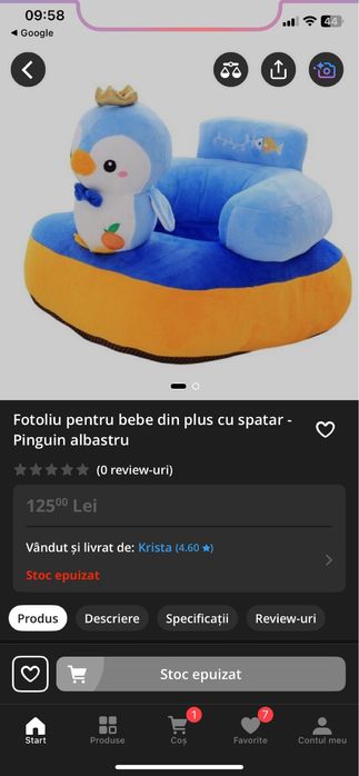 Fotoliu bebe copil scaunel