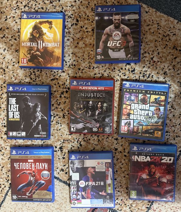 Игры на playstation sony 4