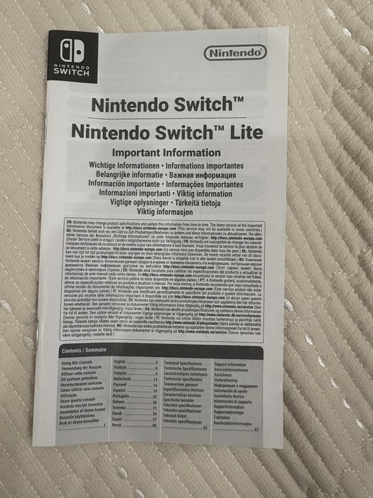 Nintendo switch lite прошытый