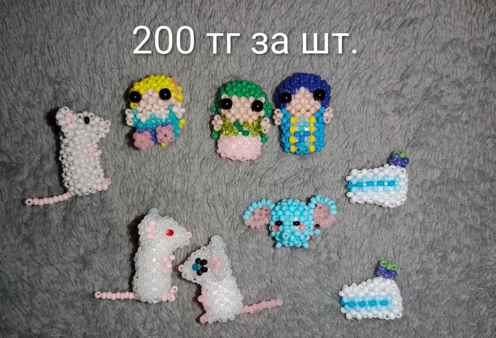 Фигурки из бисера