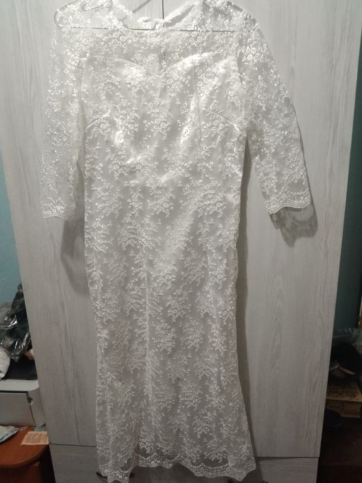 Келинлар учун сарпага кўйлак. 2 марта кийилган