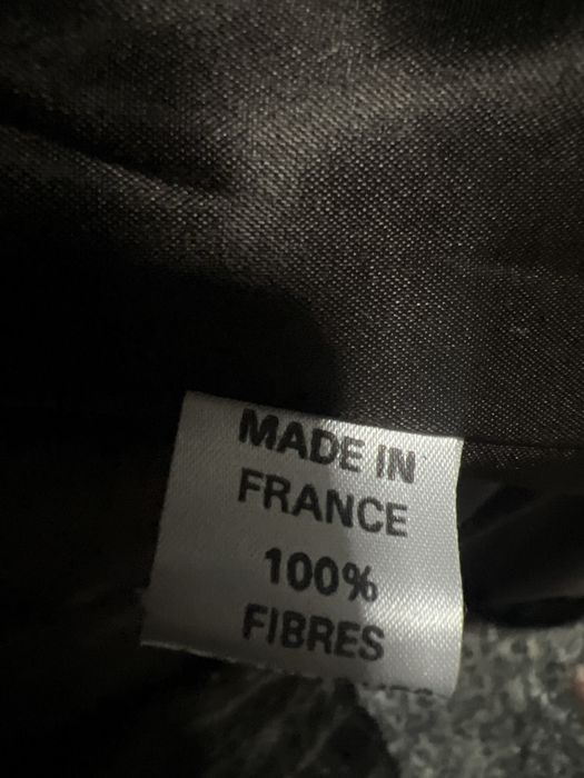 Haina de Blana Lunga Made in France 100% Fibra