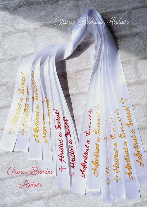 10 buc Panglica text lumanari Inviere Pasti