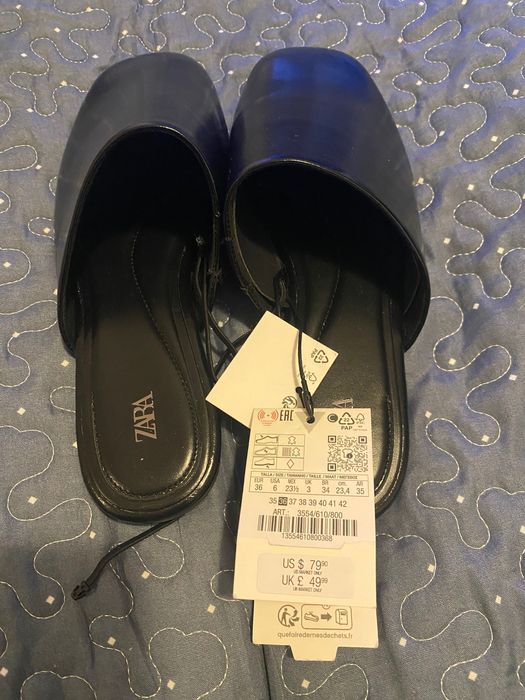 кожени джапанки zara