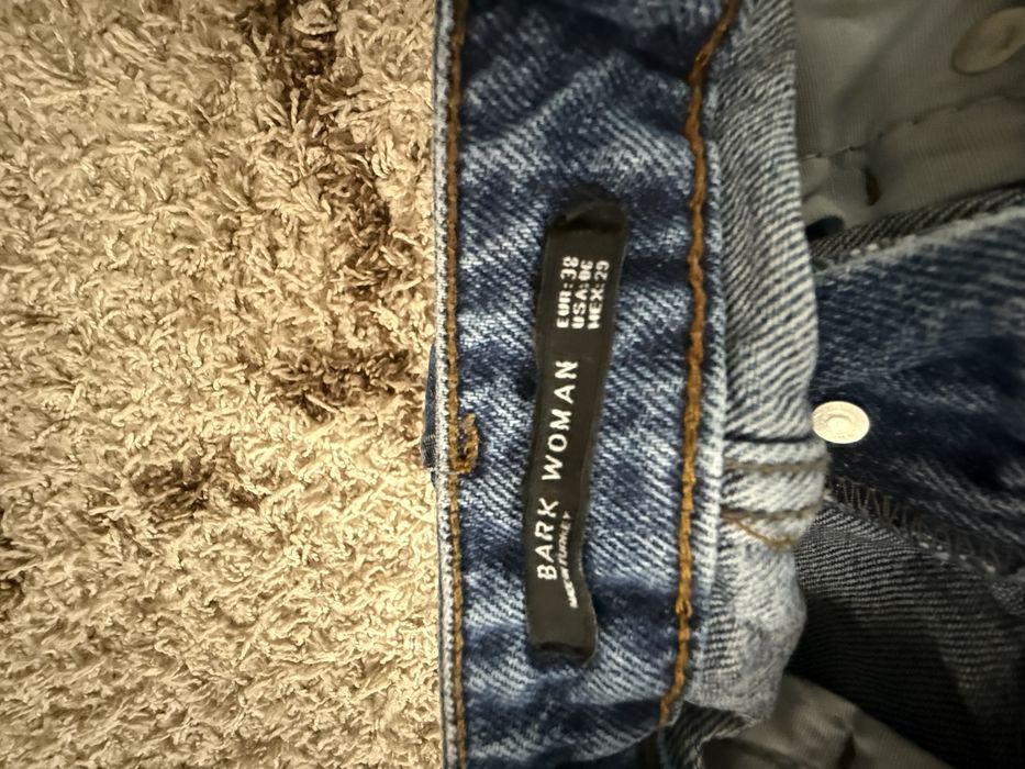 Дамски дънки Mom fit без еластан