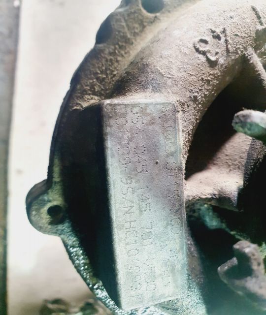 Turbo turbina1.4 tdi AMF 054045145701 701729-9s/n Seat Arosa 1 (facelift) seria